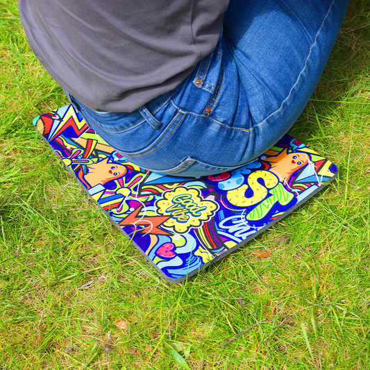 Portable Outdoor Lightweight Sit Mat (Graffiti x2)