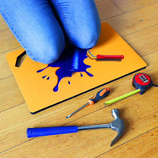 DIY Kneeling Pad - Paint Splash