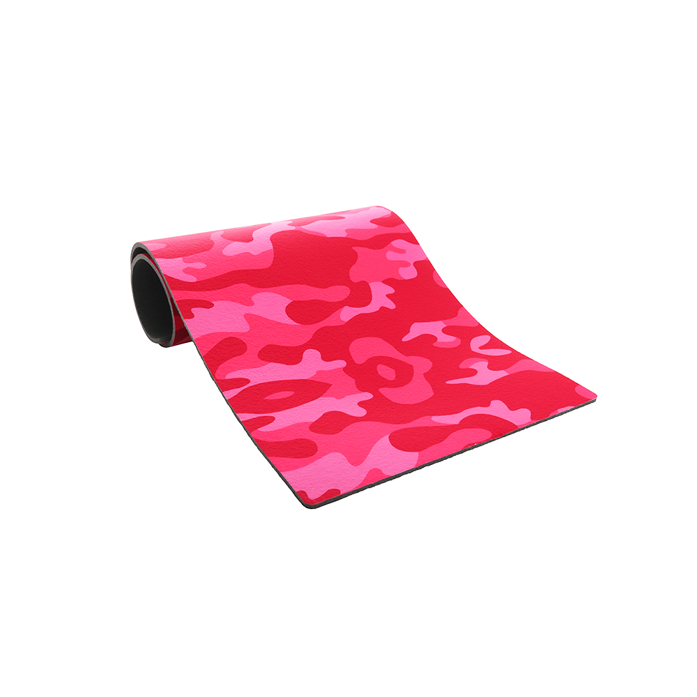 Rolled Camping Mat (Blue Camo)