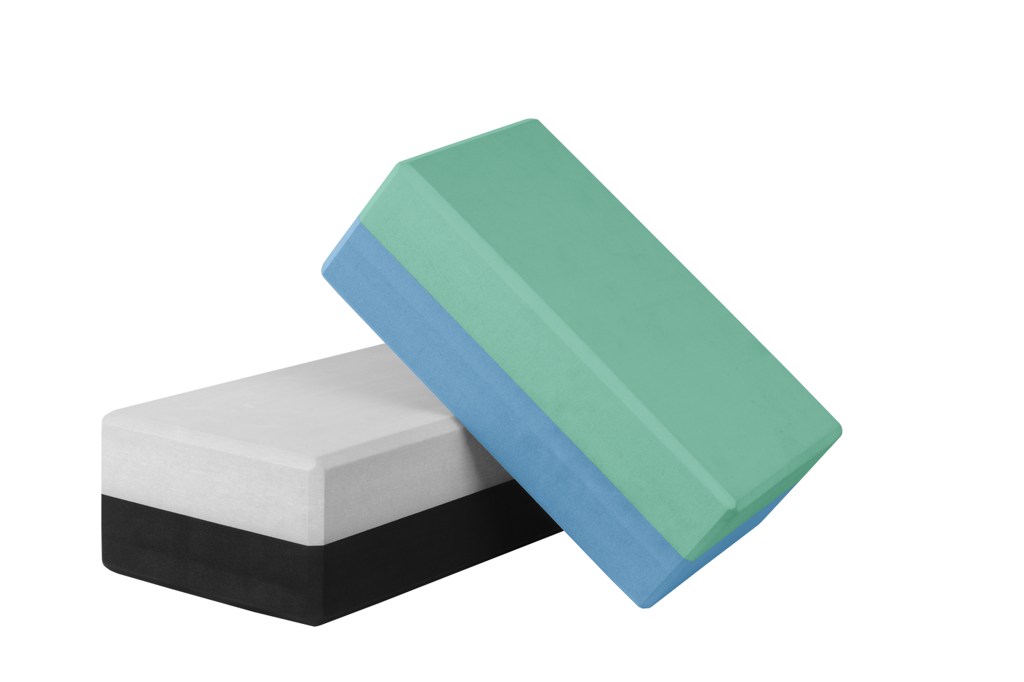 Foam Yoga Brick (Green / Blue)