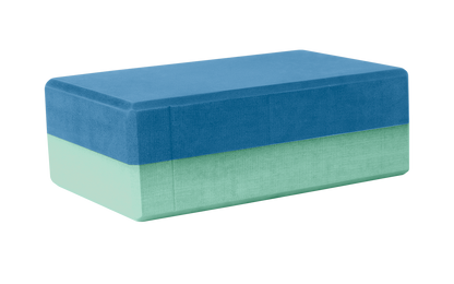 Foam Yoga Brick (Green / Blue)